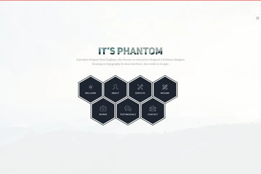 Phantom-Bootstrap-resume-Template-with-modern-UX