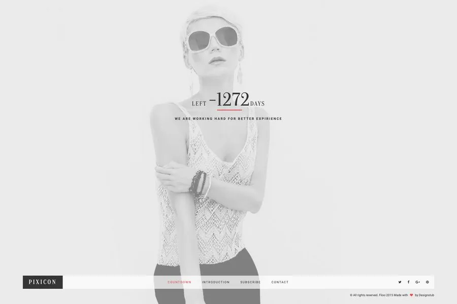 Under Construction Template For a Fashion Industry