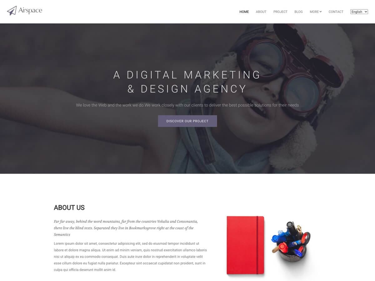 Airspace Bootstrap - Agency Template