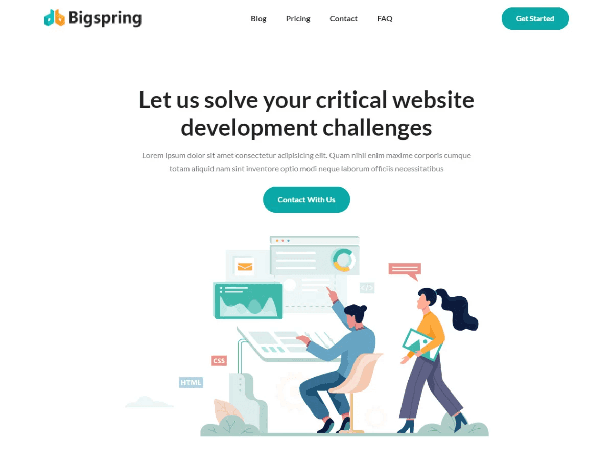 Bigspring Light Nextjs - Nextjs SaaS Template