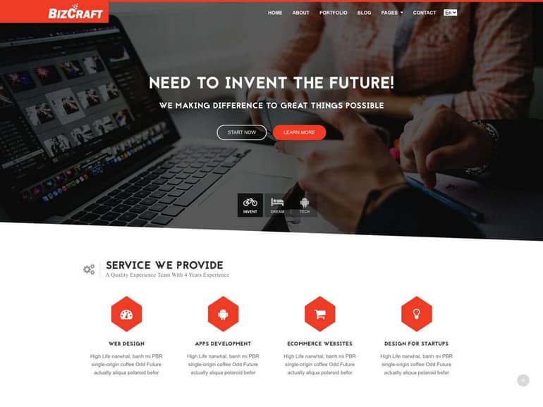 bizcraft-hugo