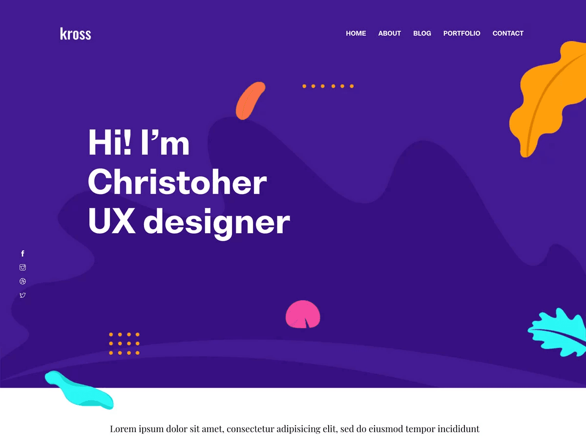 Kross Jekyll - Jekyll Portfolio Theme