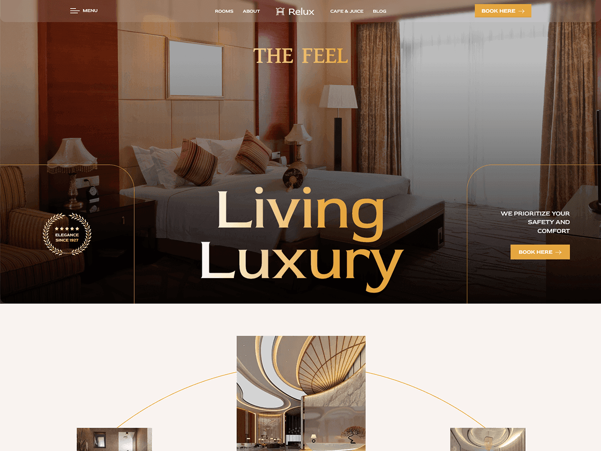 Relux Astro - Luxury Hotels Astro Template