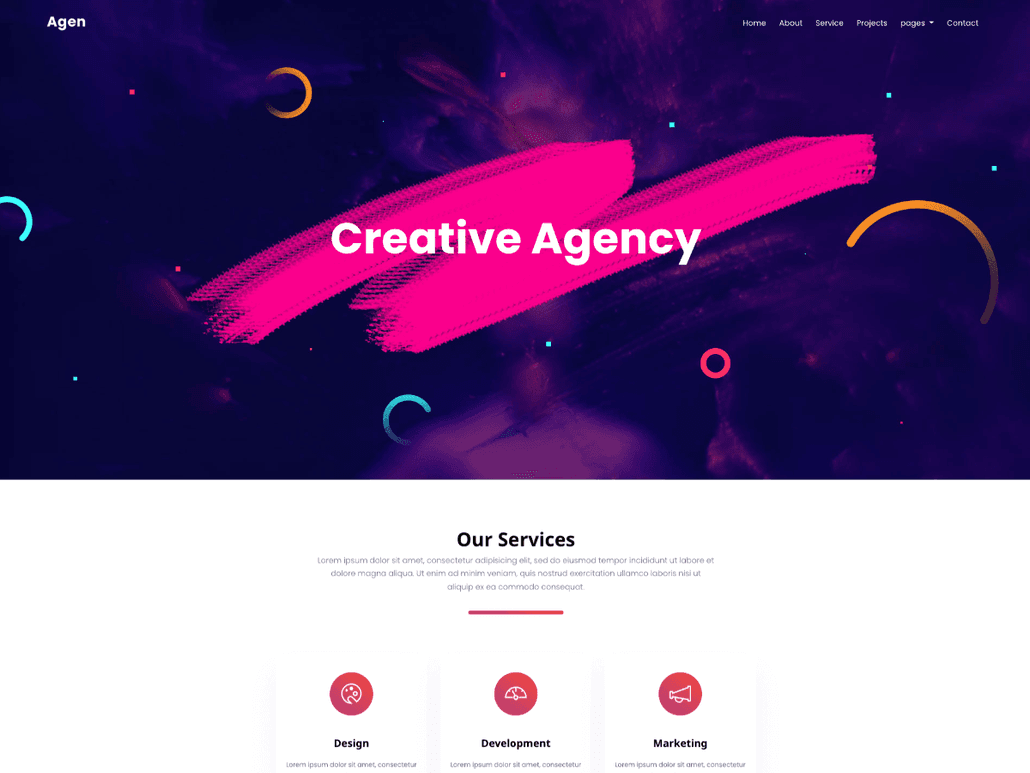 Agen Hugo - Hugo Agency Theme