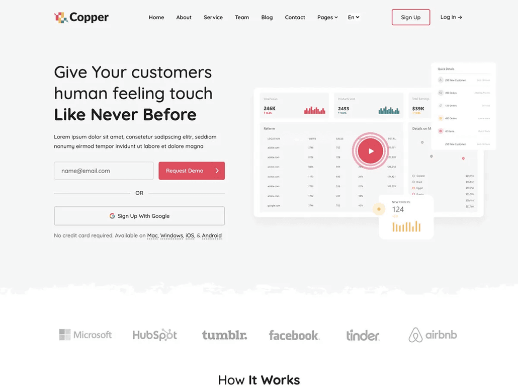 Copper Hugo - Hugo SASS Website Theme