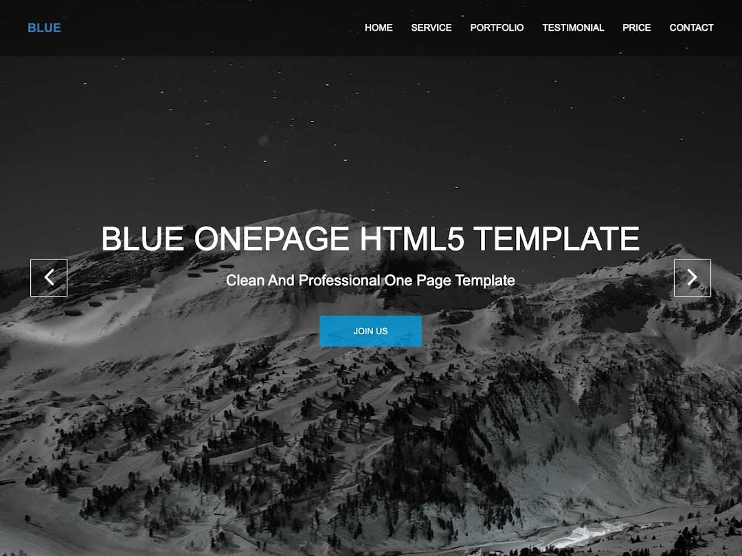 Blue Bootstrap - Onepage Business Template