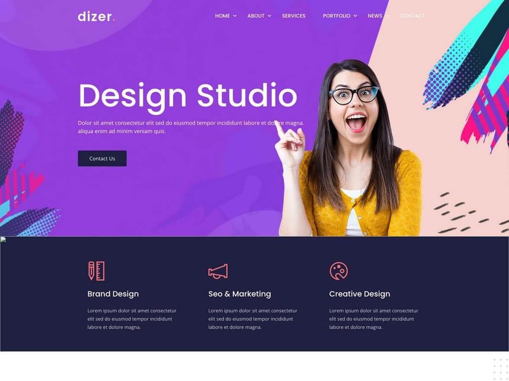 Dizer Jekyll - Jekyll Portfolio Theme