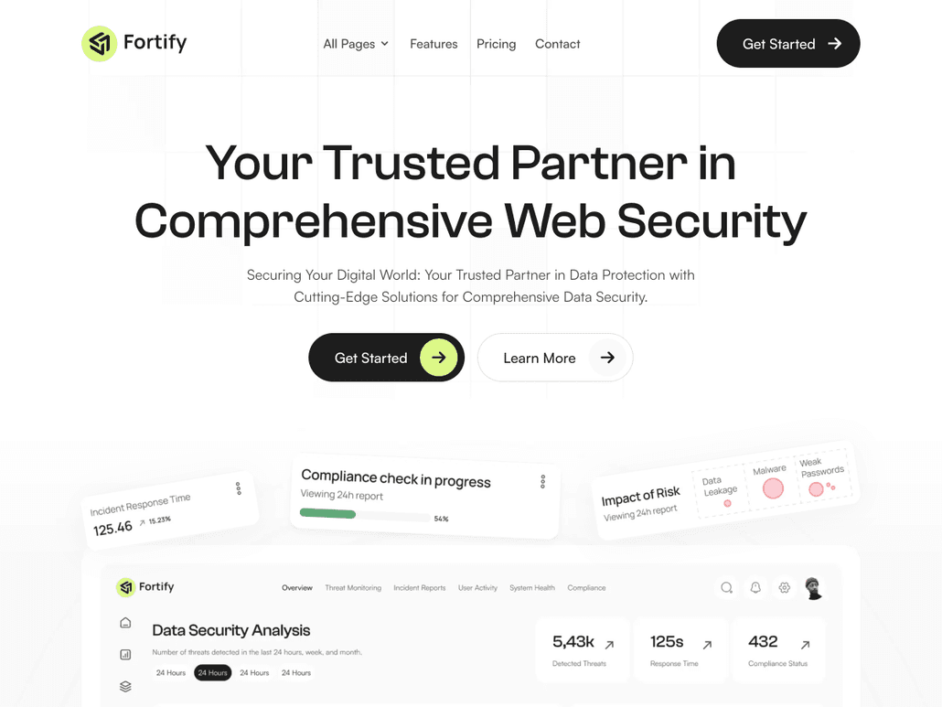 Fortify Astro - Security SaaS & Startup Theme