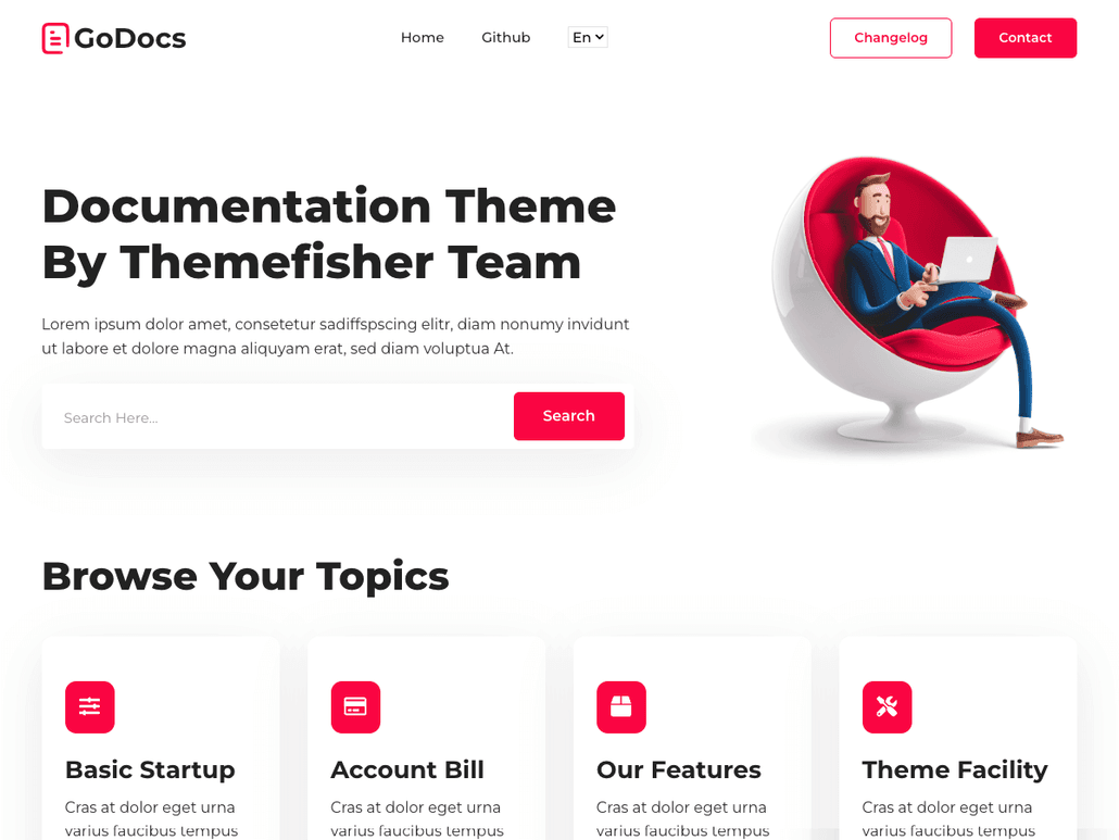 Godocs Bulma - Bulma Documentation template