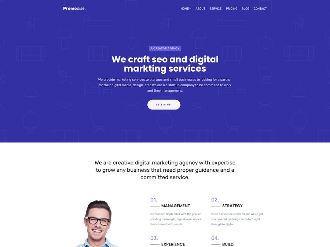 Promodise Bootstrap - Startup Website Template