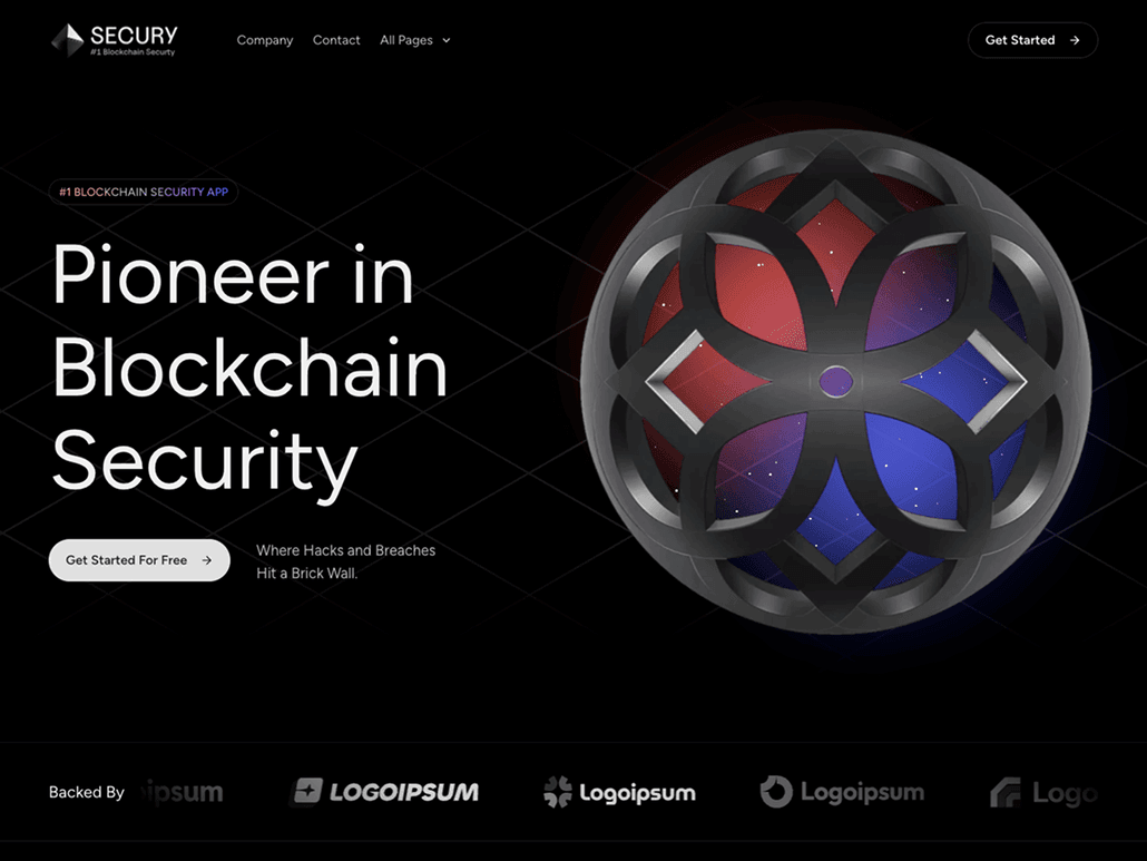 Secury Astro - Blockchain & Web3 Theme