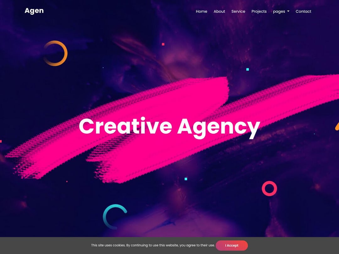Agen Bootstrap - Bootstrap Agency Template