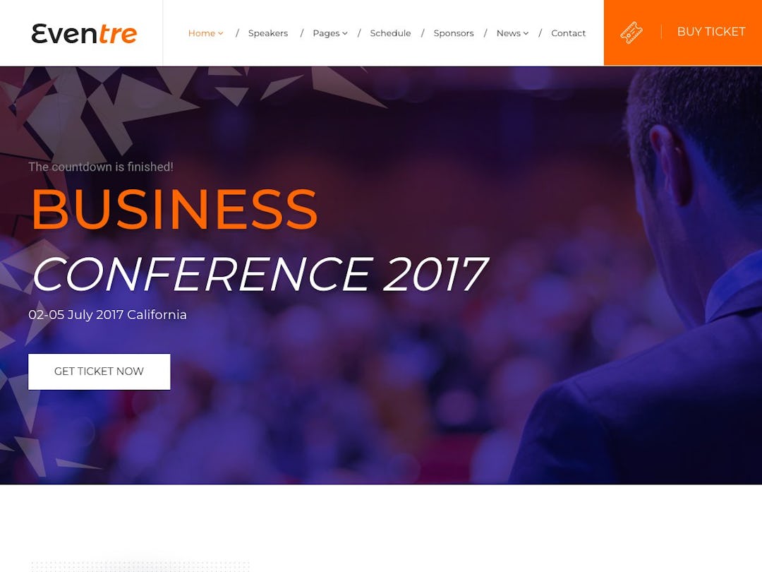 Eventre Bootstrap - Event & Conference Template