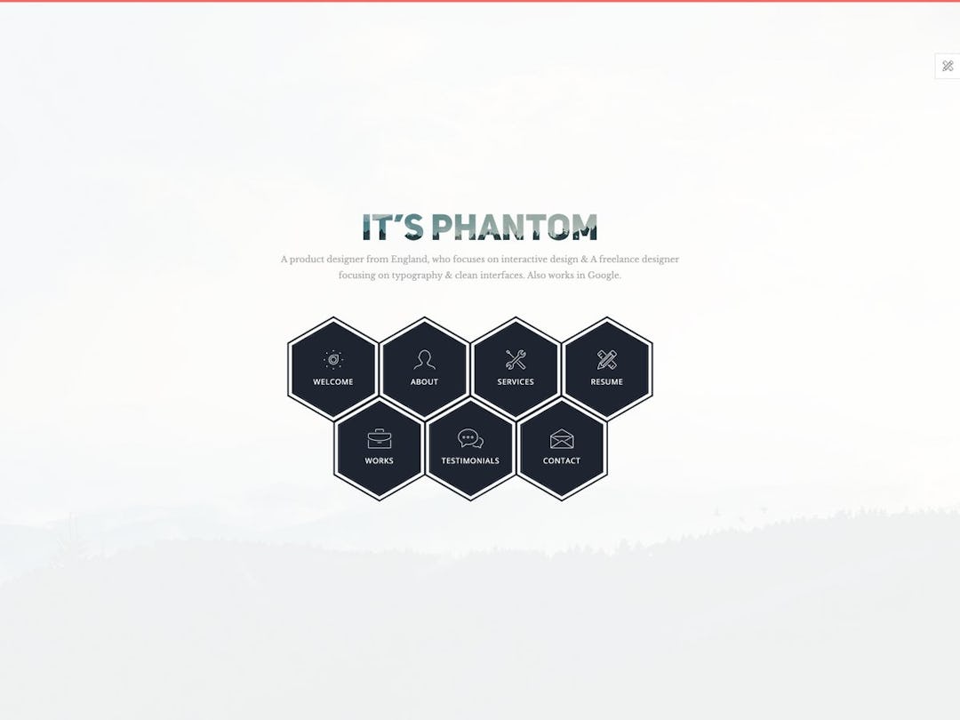 Phantom Bootstrap - Creative Portfolio Template