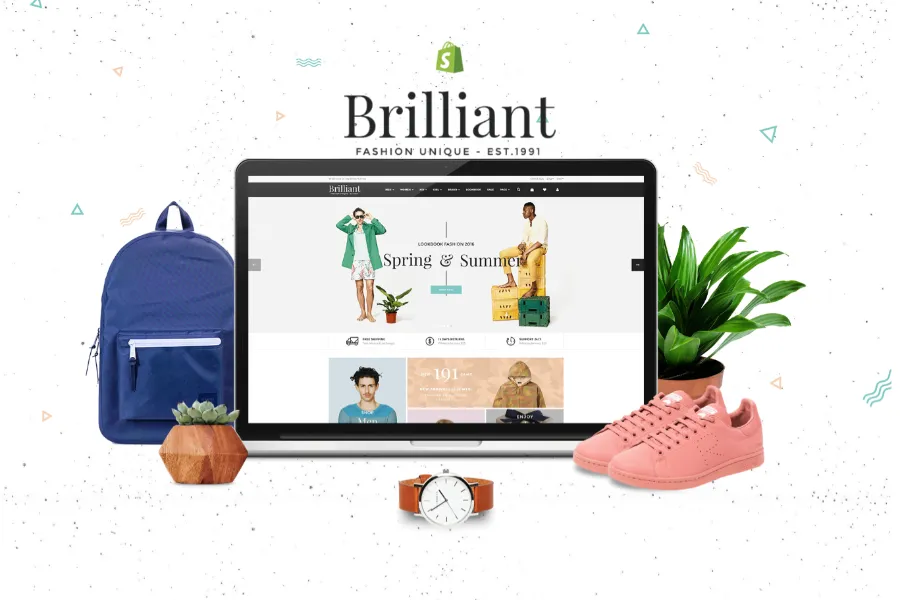 Brilliant - Multi Store Responsive Shopify Theme