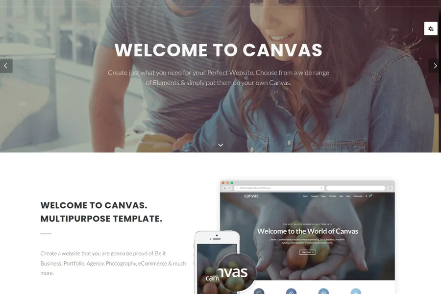 Canvas - Premium Bootstrap Blog Website Template