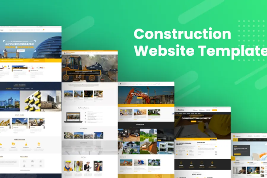 The Top 50+ Construction Website Templates Best & Trending in 2024