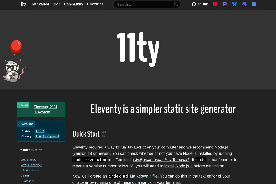 eleventy cms