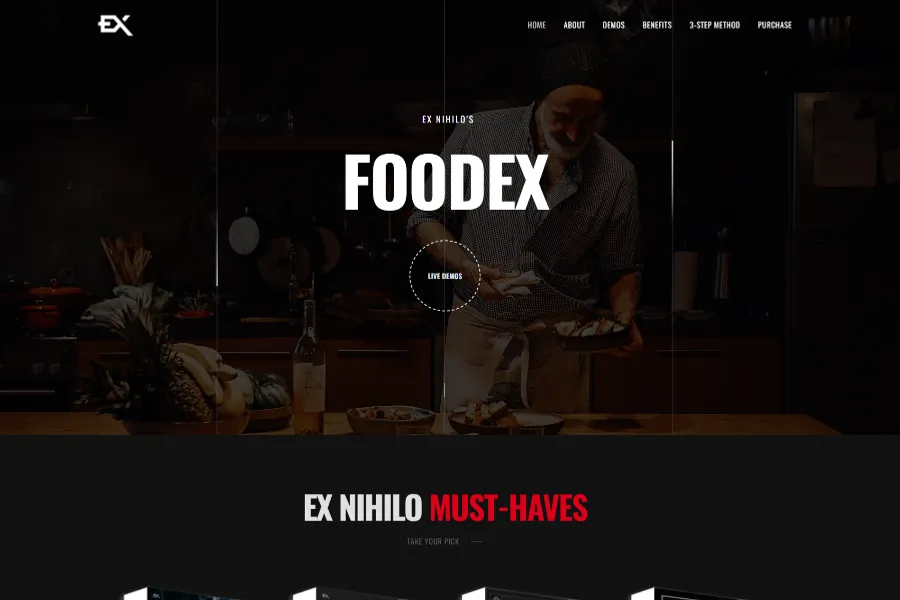 Foodex Restaurant Template