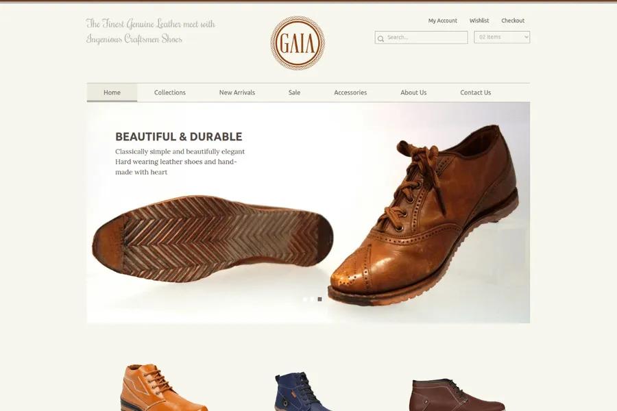 gaia ecommerce bootstrap responsive web template