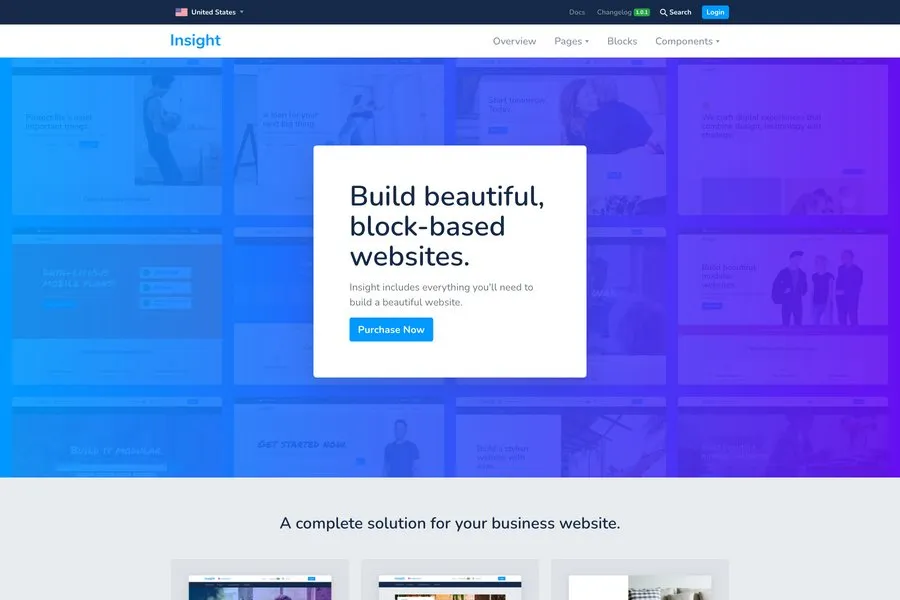Insight - Professional Website Templates For Business