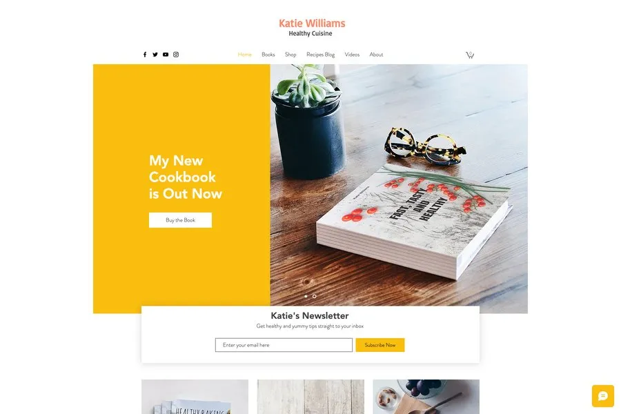 wix online store template