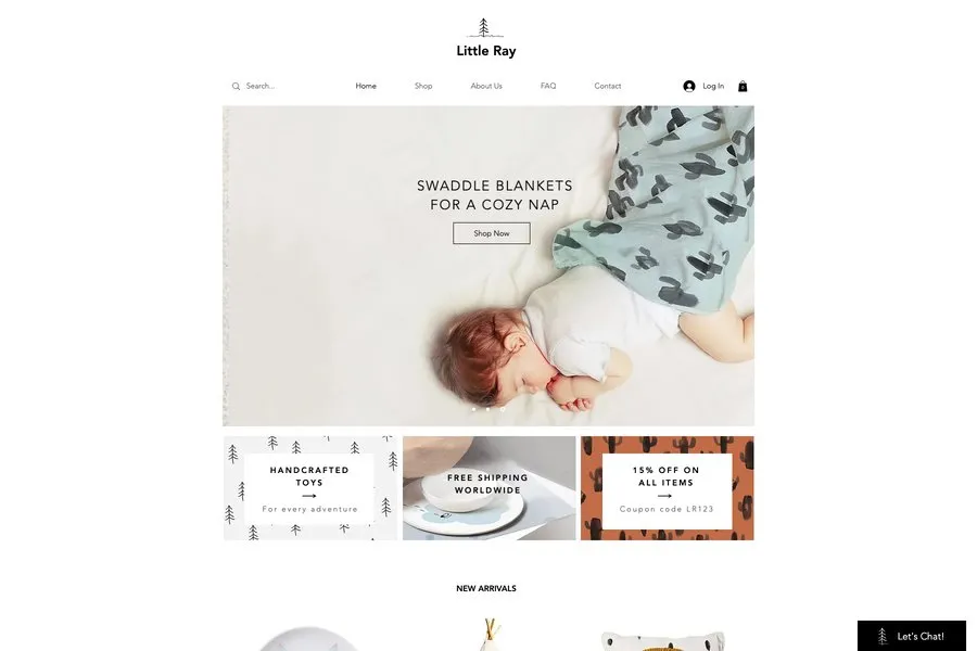 best wix ecommerce template
