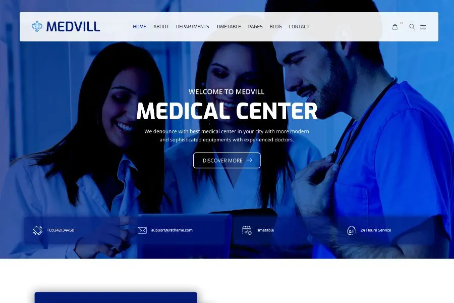 Elegant Medical Website Templates