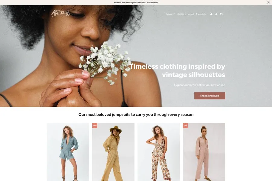 Parallax - Clothing and Fashion Shopify Theme