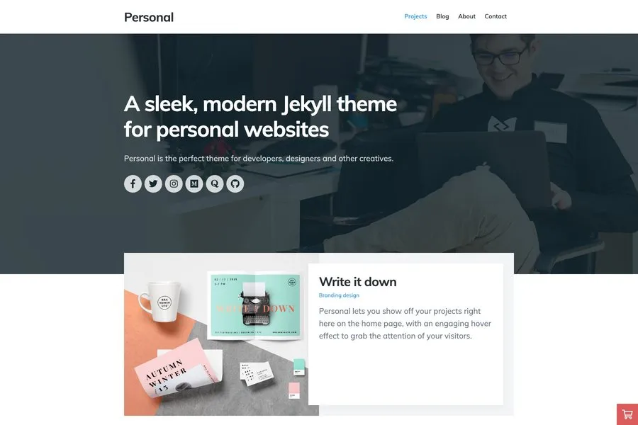 Personal - Jekyll Personal Website Theme
