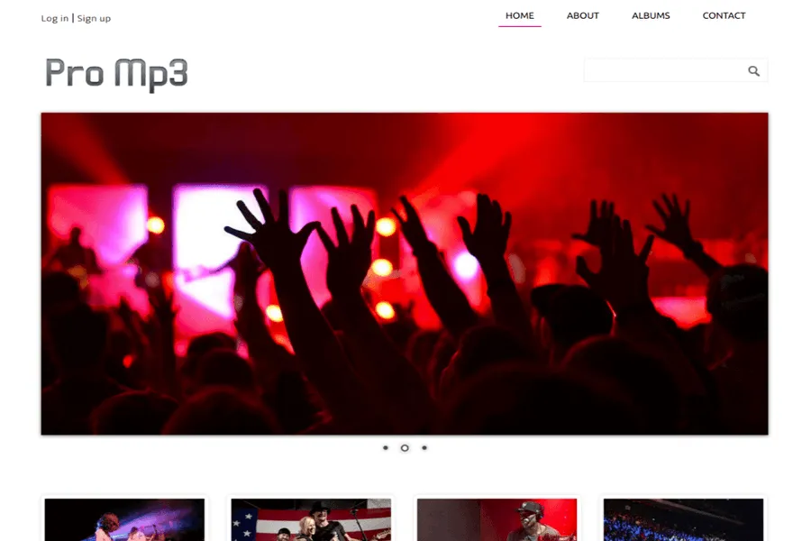 promp3 online shopping music template