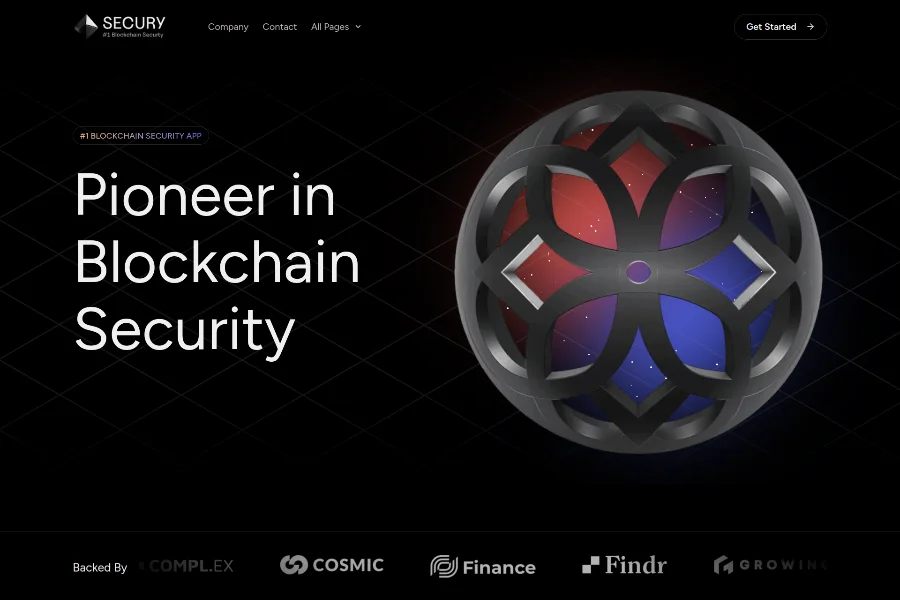 Secury Astro SaaS Theme