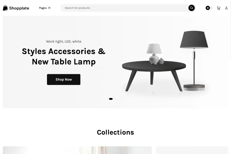 Shopplate astro and shopify theme