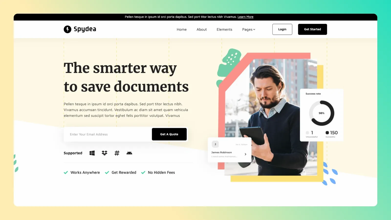 spydea nextjs template