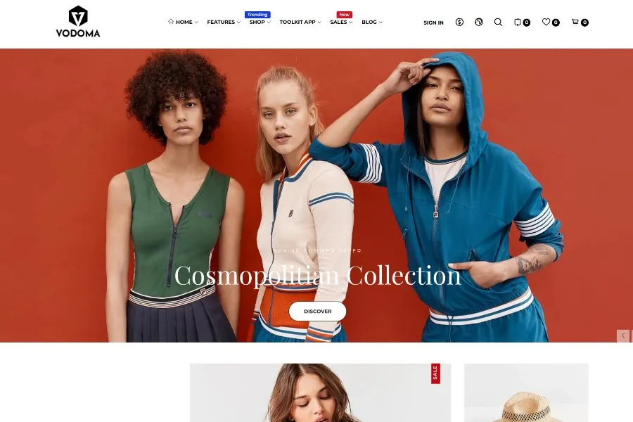 Vodoma - Fastest Multipurpose Shopify Fashion Theme